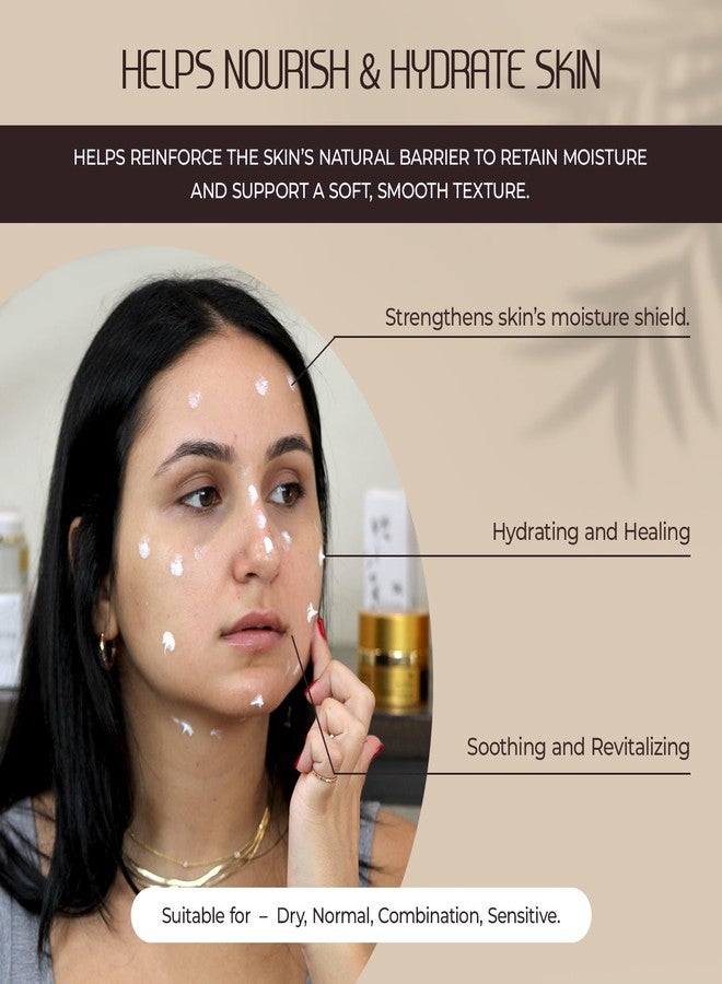 aniise Moisture Surge Face Cream – Hydrating & Nourishing Facial Moisturizer for Dry Skin – Shea Butter, Avocado Oil, Hyaluronic Acid & Botanical Extracts – For Smooth, Radiant & Soft Skin – 1 oz (30 mL) - Image 3